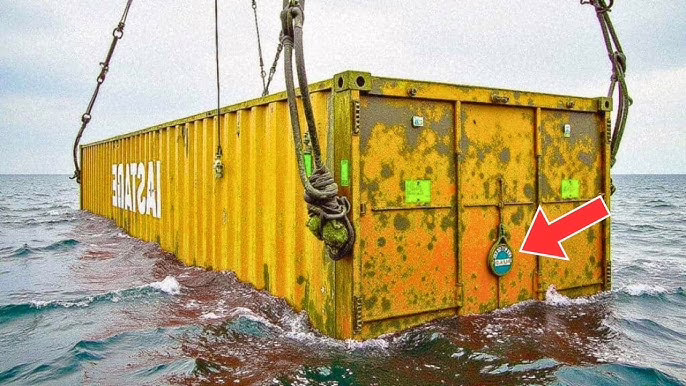 They Thought It Was Just a Sunken Shipping Container, Then They Looked Inside